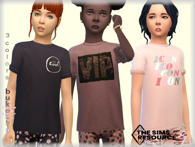 Sims 4 Shirt Vip by bukovka at TSR
