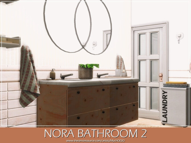 Sims 4 Nora Bathroom 2 by MychQQQ at TSR