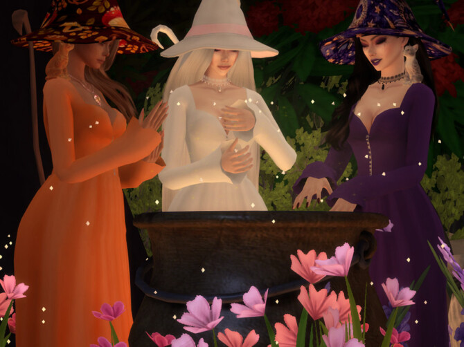 Sims 4 Arcane Illusions   Magic Dress by Dissia at TSR