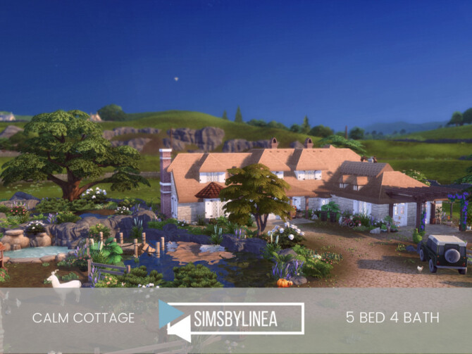 Sims 4 Calm Cottage by SIMSBYLINEA at TSR