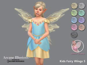 Arcane Illusions – Kids Fairy Wings 5 by Jaru Sims at TSR