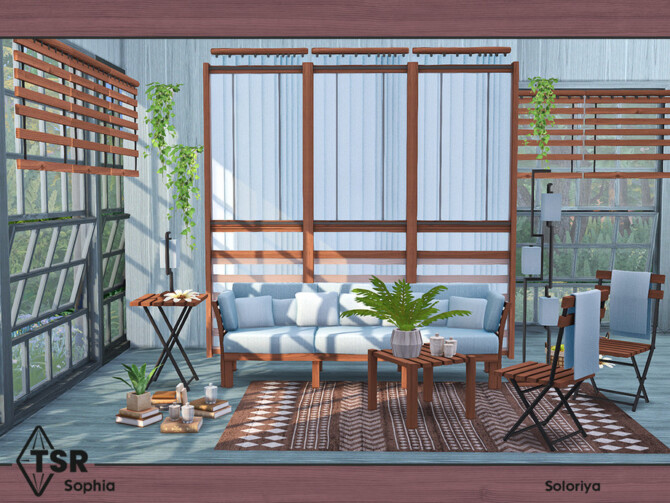Sims 4 Sophia livingroom by soloriya at TSR