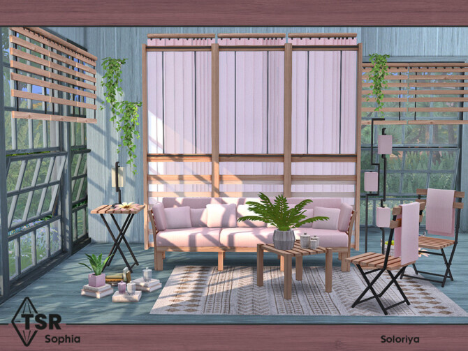 Sims 4 Sophia livingroom by soloriya at TSR