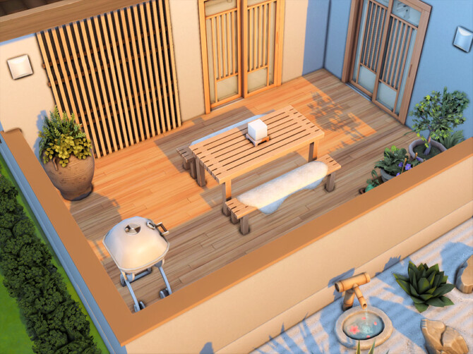 Sims 4 Misato House by xogerardine at TSR