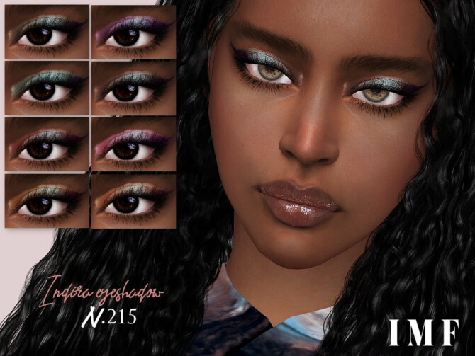 Sims 4 IMF Indira Eyeshadow N.215 by IzzieMcFire at TSR