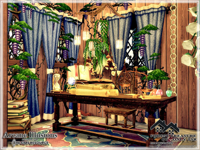 Sims 4 Arcane Illusions   Forest Treasure by marychabb at TSR