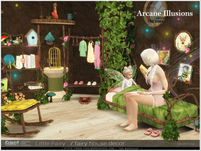 Sims 4 Arcane Illusions  LittleFairy decor by Severinka  at TSR