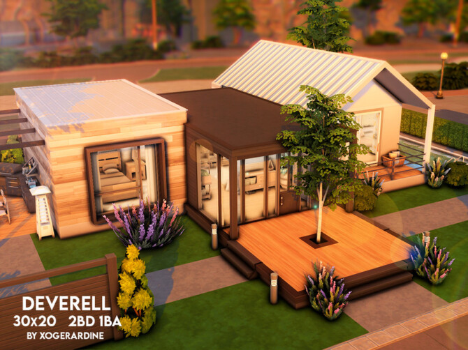 Sims 4 Deverell House by xogerardine at TSR
