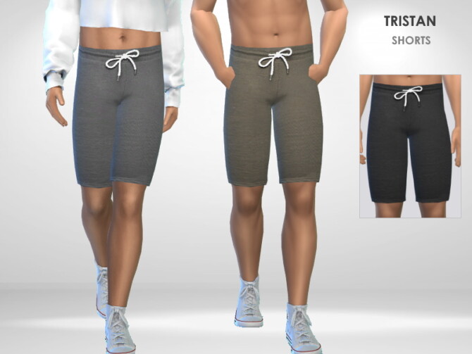 Sims 4 Tristan Shorts by Puresim at TSR