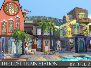 The Lost Train Station by Ineliz at TSR