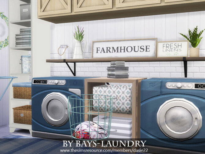 Sims 4 By Bays LAUNDRY by dasie2 at TSR
