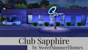 Club Sapphire by SweetSimmerHomes at Mod The Sims 4