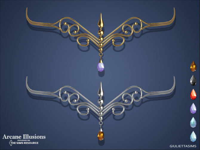 Sims 4 Arcane Illusions   Butterfly Circlet by feyona at TSR