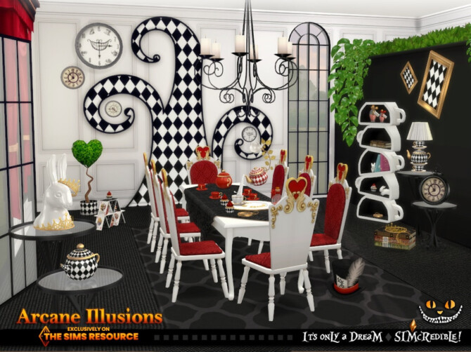 Sims 4 Arcane Illusions Its only a dream   Decor by SIMcredible! at TSR