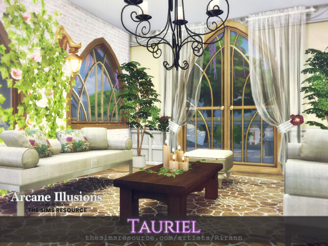 Sims 4 Arcane Illusions   Tauriel Castle by Rirann at TSR