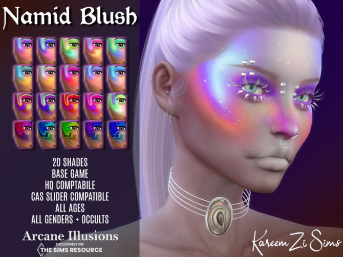 Sims 4 Arcane Illusions   Namid Blush by KareemZiSims at TSR