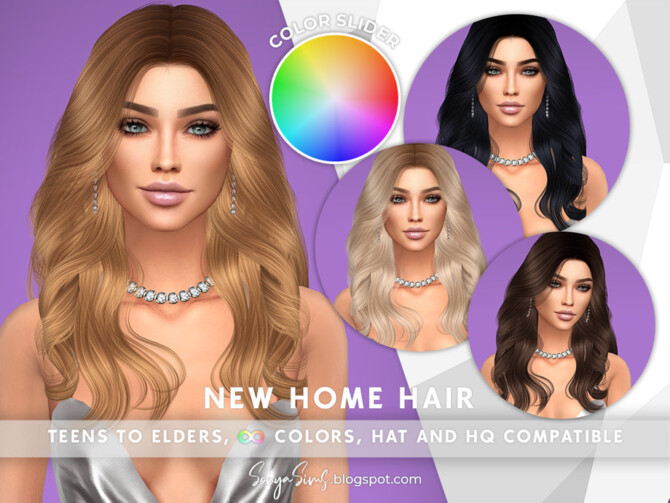 Sims 4 New Home COLOR SLIDER (retexture) by SonyaSimsCC at TSR