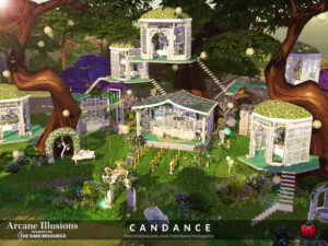 Arcane Illusions – Candance restaurant by melapples at TSR