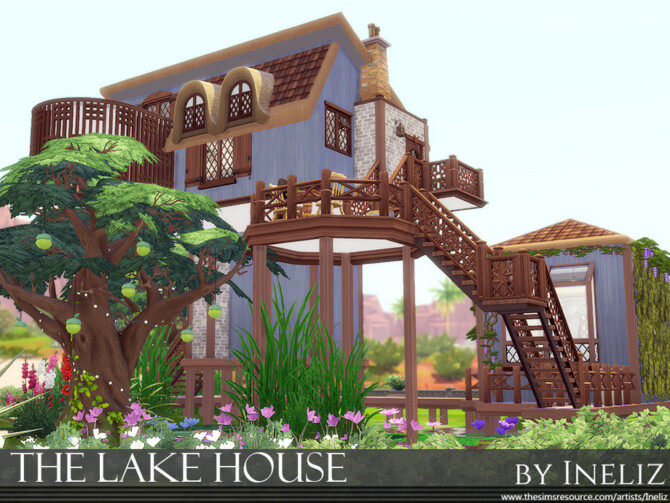 Sims 4 The Lake House by Ineliz at TSR
