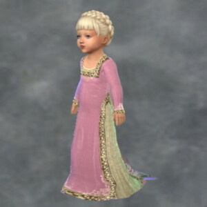 Sherabhim’s Royal Dress for little girls at Medieval Sim Tailor