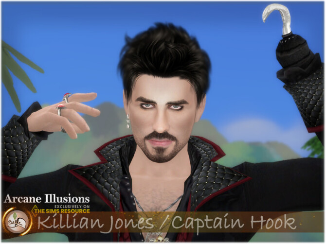 Sims 4 SIM Killian Jones/Captain Hook   Arcane Illusions by BAkalia at TSR