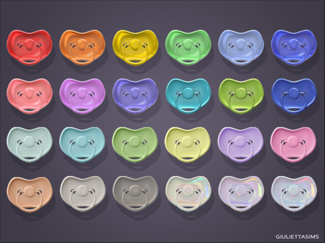 Sims 4 Lily Pacifier  by feyona at TSR