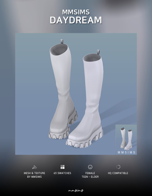 Sims 4 Daydream Boots at MMSIMS