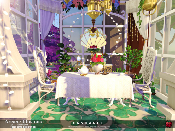 Sims 4 Arcane Illusions   Candance restaurant by melapples at TSR
