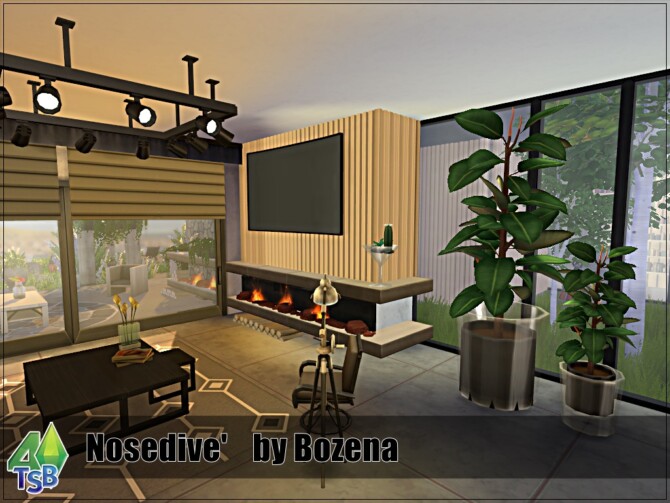 Sims 4 Nosedive house at Sims by Bozena