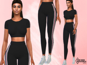 Athletic and Casual FullBody Outfit by Saliwa at TSR