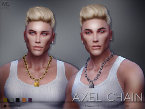 Axel Chain Necklace by mathcope at TSR