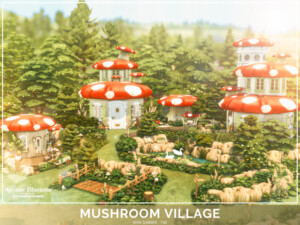 Arcane Illusions – Mushroom Village by Mini Simmer at TSR