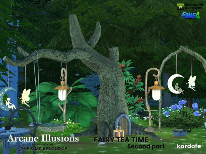 Sims 4 Arcane Illusions Fairy tea time 2 by kardofe at TSR
