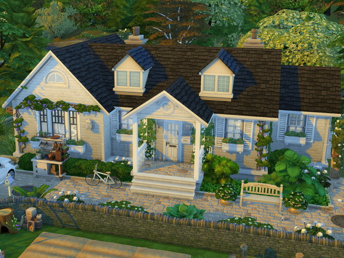 Sims 4 Grandparents Cottage by Flubs79 at TSR