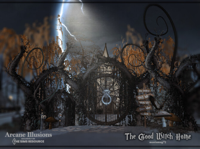 Sims 4 Arcane Illusions The Good Witch Home by Moniamay72 at TSR