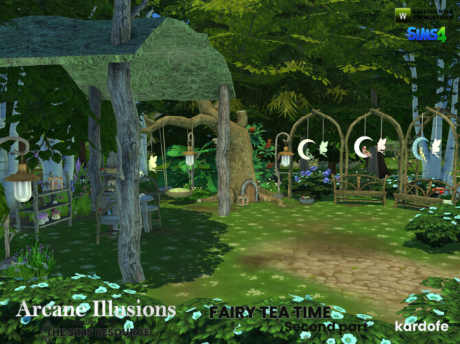 Sims 4 Arcane Illusions Fairy tea time 2 by kardofe at TSR