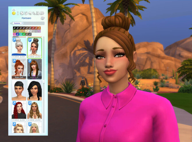 Sims 4 Amelia Bun V2 at My Stuff Origin