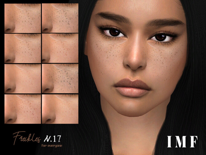 Sims 4 IMF Freckles N.17 by IzzieMcFire at TSR