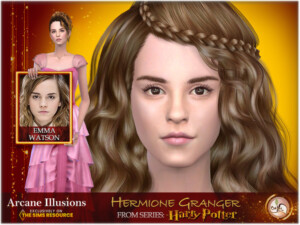 SIM Hermione Granger – Arcane Illusions  by BAkalia at TSR