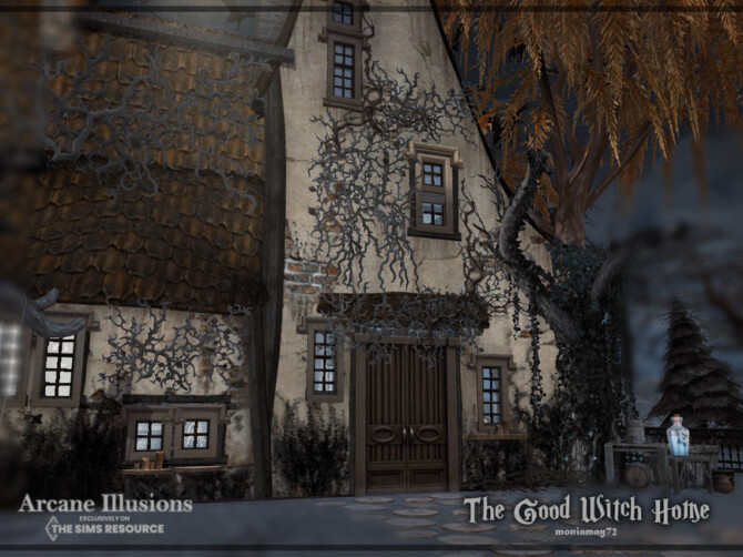 Sims 4 Arcane Illusions The Good Witch Home by Moniamay72 at TSR