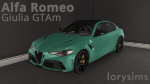 2021 Alfa Romeo GTAm at LorySims
