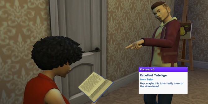 Sims 4 Simple Tutor Mod by jessienebulous at Mod The Sims 4
