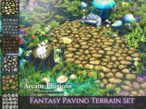 Arcane Illusions – Fantasy Paving Terrain Set by Rirann at TSR