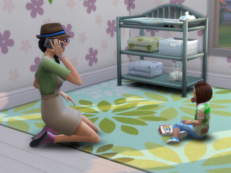 Functional Toddler Play Telephone By Pandasamacc At Tsr Sims 4 Updates