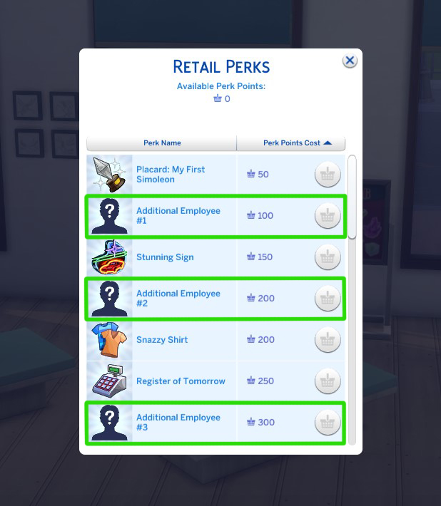 Sims 4 Hire More Retail Employees by Simmiller at Mod The Sims 4
