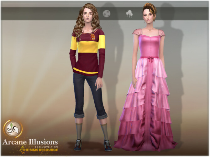 Sims 4 SIM Hermione Granger   Arcane Illusions  by BAkalia at TSR