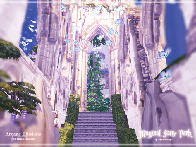 Sims 4 Arcane Illusions Magical Fairy Park by Moniamay72 at TSR