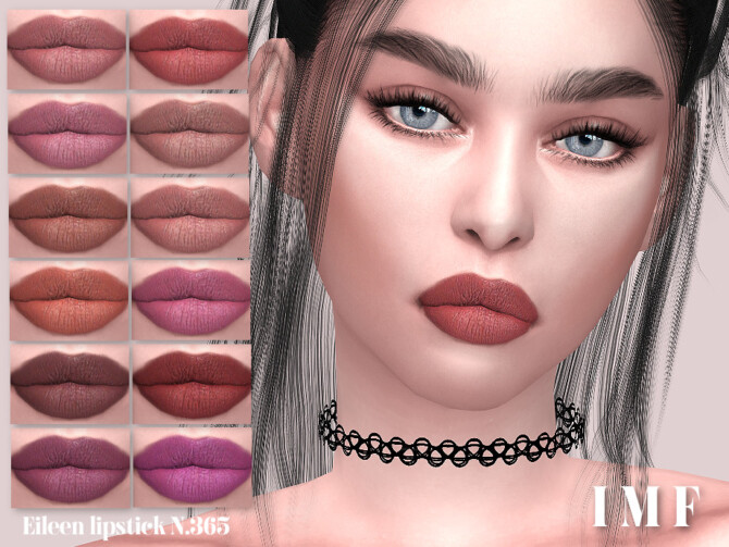 Sims 4 IMF Eileen Lipstick N.365 by IzzieMcFire at TSR