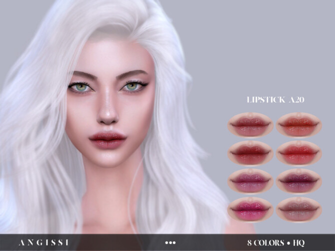 Sims 4 Lipstick A20 by ANGISSI at TSR