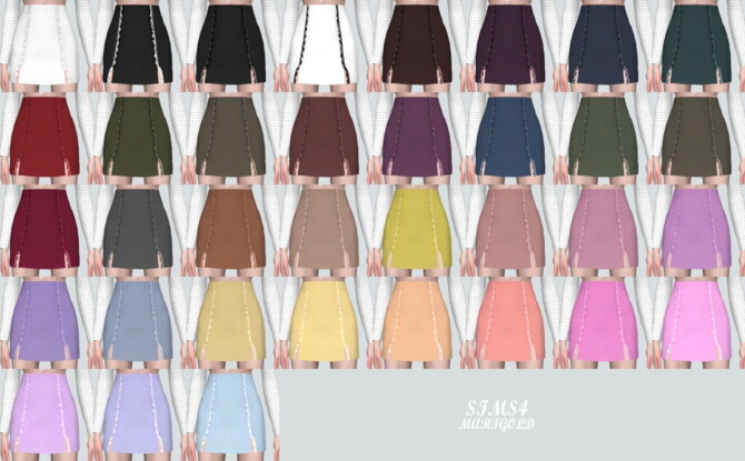 Sims 4 171 Lace Mini Skirts at Marigold